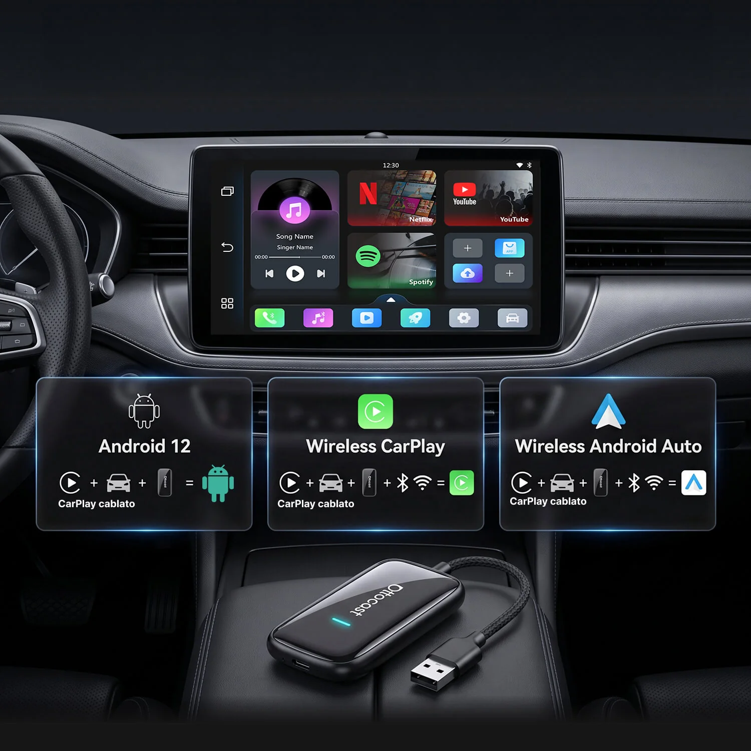 Nuova versione 2026 Plav2Video Ultra adattatore All-in-1 con App Hub - Image 3
