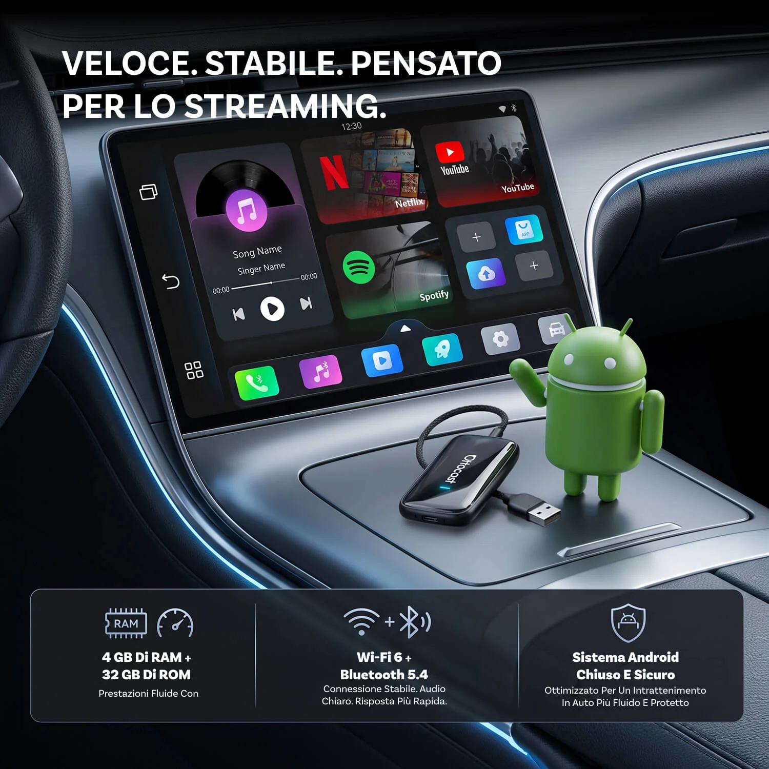 Nuova versione 2026 Plav2Video Ultra adattatore All-in-1 con App Hub - Image 7