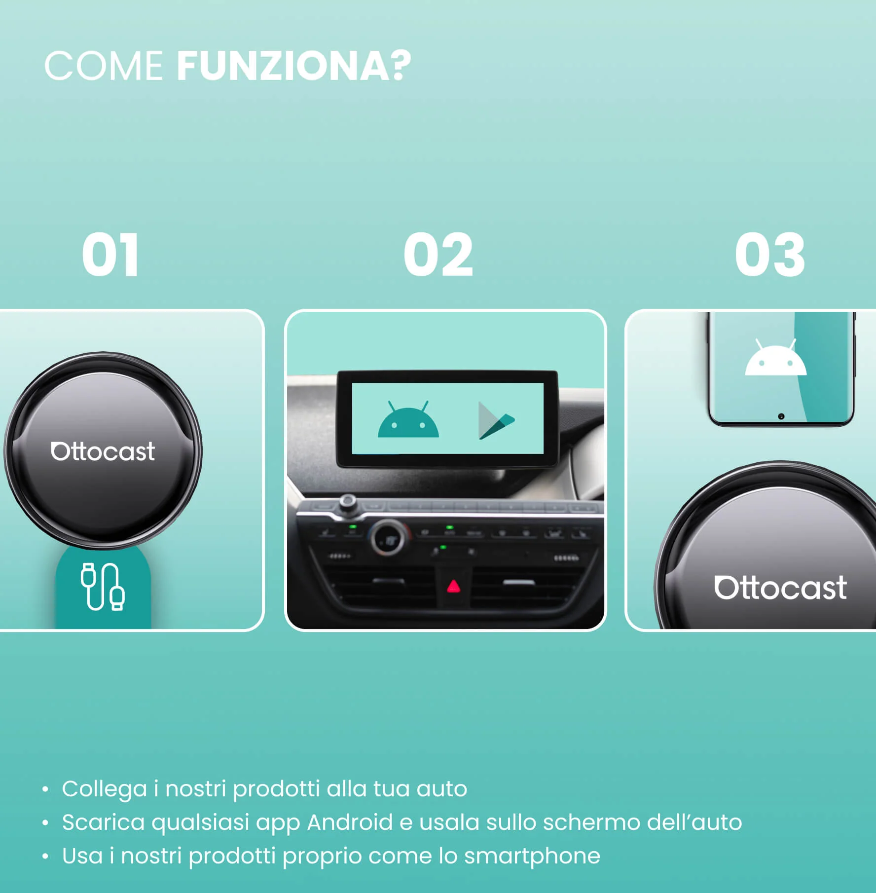 (🏆Saldi Stagione Calcistica 2026 | 15% DI SCONTO) Ottocast® OttoAibox P3 Pro CarPlay AI Box - Image 9